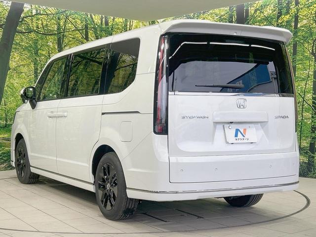 ステップワゴン スパーダ　登録済未使用車　両側電動ドア　純正１１．４インチナビ　バックカメラ　ホンダセンシング　レーダークルーズ　電動リアゲート　ハーフレザーシート　コーナーセンサー　スマートキー　ＬＥＤヘッド（55枚目）