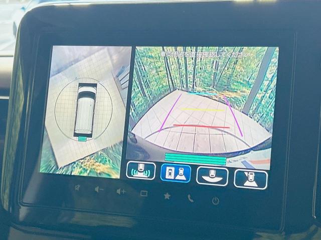 スペーシアカスタム ハイブリッドＧＳ　純正９型ナビ　全周囲カメラ　衝突軽減　禁煙車　電動スライドドア　レーダークルーズ　ＥＴＣ　サンシェード　Ｂｌｕｅｔｏｏｔｈ　シートヒーター　ＬＥＤヘッド／フォグ　オートライト／エアコン　スマートキー（4枚目）