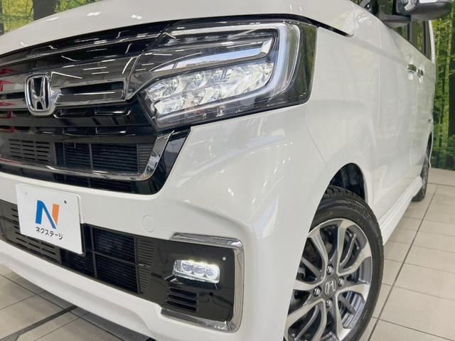 Ｎ－ＢＯＸカスタム Ｌ　純正８型ナビ　両側電動ドア　バックカメラ　衝突軽減　禁煙車　ドラレコ　コーナーセンサー　スマートキー　ＬＥＤヘッド　ビルトインＥＴＣ　レーダークルーズ　オートハイビーム　車線逸脱（12枚目）