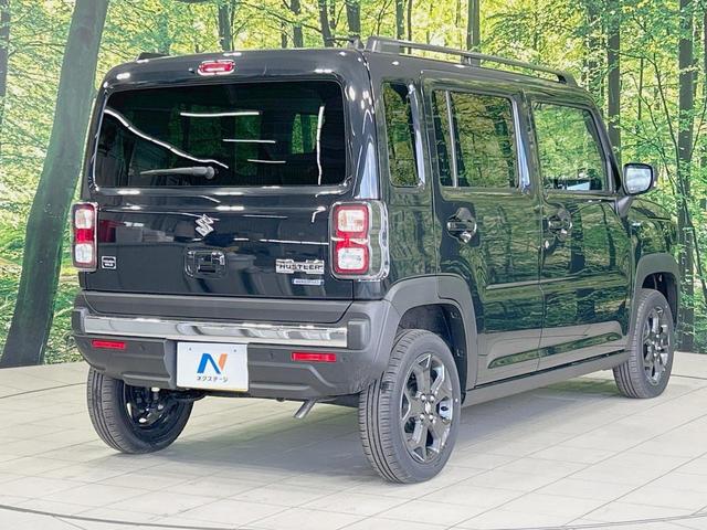 ハスラー タフワイルド　届出済未使用車　衝突軽減装置　レーダークルーズ　コーナーセンサー　スマートキー　ＬＥＤヘッド　ルーフレール　純正１５インチアルミ　車線逸脱警報　オートライト／エアコン　ＬＥＤフォグ（17枚目）