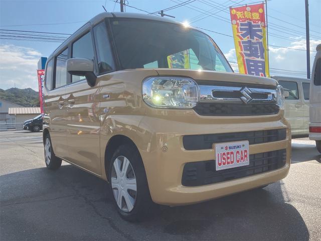 スペーシア ハイブリッドＸ　両側電動スライドドア　クリアランスソナー　レーンアシスト　衝突被害軽減システム　オートライト　ＬＥＤヘッドランプ　スマートキー　アイドリングストップ　電動格納ミラー　シートヒーター　ベンチシート（48枚目）