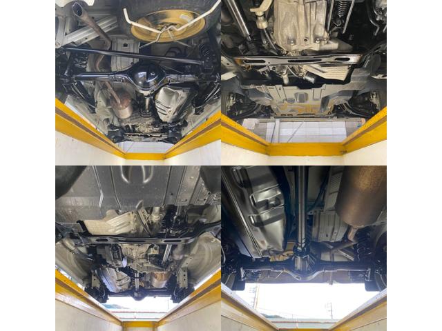 サビ・腐食のない綺麗なお車です。当店はサビ・腐食があるお車は販売いたしません。