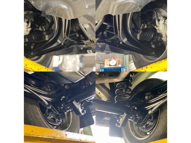 タイヤ裏側の画像です。この部分は特に塩害の影響をうける部分になります。画像があると安心です♪