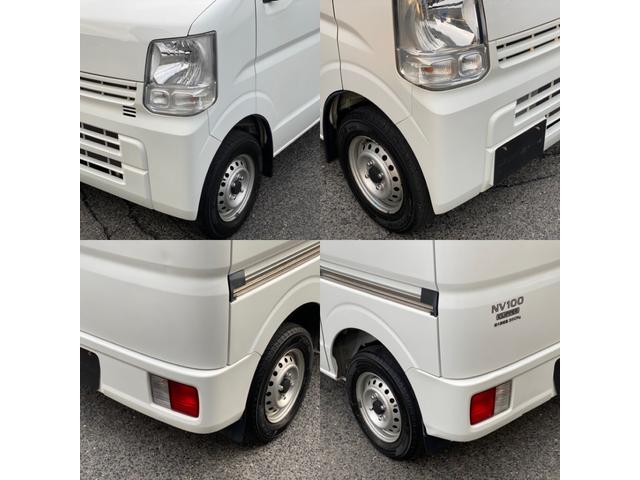 キズのつきやすい４隅の画像です。バンパー４隅に小傷ありますが綺麗です。