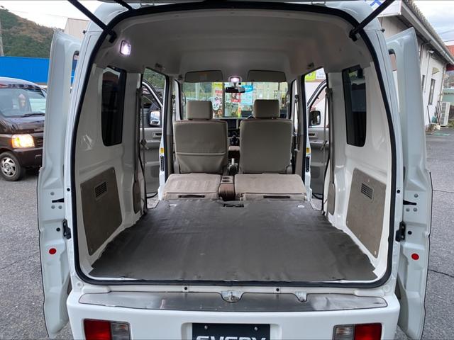 エブリイ ジョインターボ　４ＷＤ　５ＭＴ　ナビ　バックカメラ　ＥＴＣ　Ｂｌｕｅｔｏｏｔｈ　フルセグＴＶ　　クラッチオーバーホール付き　フロントフォグランプ　パワーウインド　キーレス　電動格納ミラー　フロアマット　ドアバイザー（24枚目）