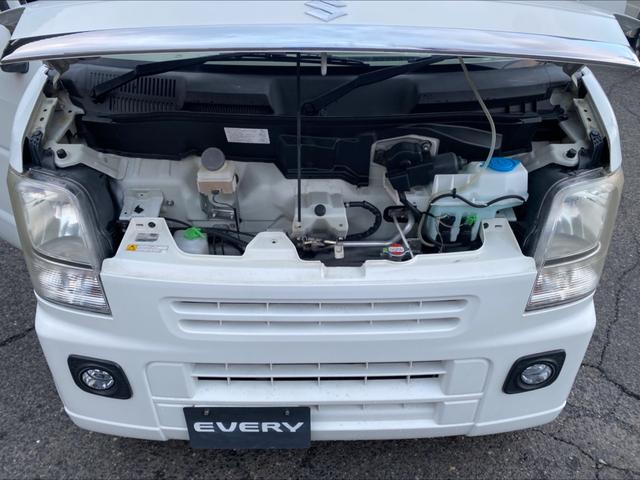 エブリイ ジョインターボ　４ＷＤ　５ＭＴ　ナビ　バックカメラ　ＥＴＣ　Ｂｌｕｅｔｏｏｔｈ　フルセグＴＶ　　クラッチオーバーホール付き　フロントフォグランプ　パワーウインド　キーレス　電動格納ミラー　フロアマット　ドアバイザー（28枚目）
