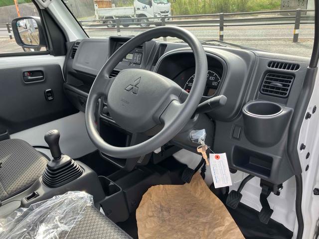 ミニキャブトラック G 新車 4WD 5速MT 作業灯 衝突被害軽減システム クリアランスソナー レーンアシスト アイドリングストップ 電動格納ミラー エアコン パワステ パワーウィンドウ(8枚目)