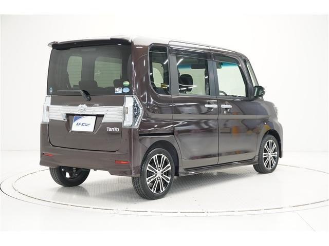 タント カスタムＲＳ　トップエディションＳＡＩＩ　両側パワードア　前後誤発進抑制　横滑り防止　ナビＴＶ　地デジ　キーフリーシステム　ＬＥＤヘッドライト　スマートキー　Ｂカメラ　ＥＴＣ　アルミ　ＤＶＤ再生　盗難防止システム　パワステ　パワーウインドウ（3枚目）