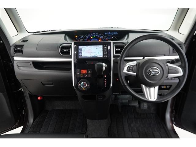 タント カスタムＲＳ　トップエディションＳＡＩＩ　両側パワードア　前後誤発進抑制　横滑り防止　ナビＴＶ　地デジ　キーフリーシステム　ＬＥＤヘッドライト　スマートキー　Ｂカメラ　ＥＴＣ　アルミ　ＤＶＤ再生　盗難防止システム　パワステ　パワーウインドウ（4枚目）