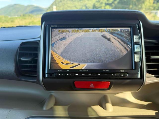 N-BOX G・Lパッケージ バックカメラ 両側スライド・片側電動 ナビ TV スマートキー アイドリングストップ 電動格納ミラー ベンチシート CVT 盗難防止システム ABS ESC CD DVD再生 USB(3枚目)