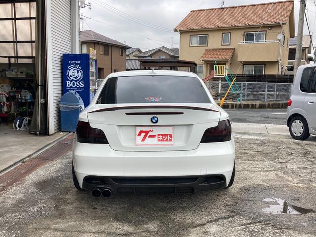 １シリーズ １３５ｉ　３Ｄデザイン車高調　アイゼンマンマフラー　Ｍパフォーマンスブレーキキット　スタディーチューンドプログラム　グループＭエアクリーナー　Ｍパフォーマンスバンパー・サイド・カーボンディフューザー（6枚目）