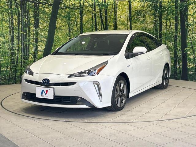 プリウス Ｓツーリングセレクション　禁煙車　純正９型ナビ　後期型　セーフティセンス　バックカメラ　Ｂｌｕｅｔｏｏｔｈ　ＥＴＣ　シートヒーター　ドラレコ　ＬＥＤヘッドランプ　純正１７インチアルミ　合皮シート（24枚目）