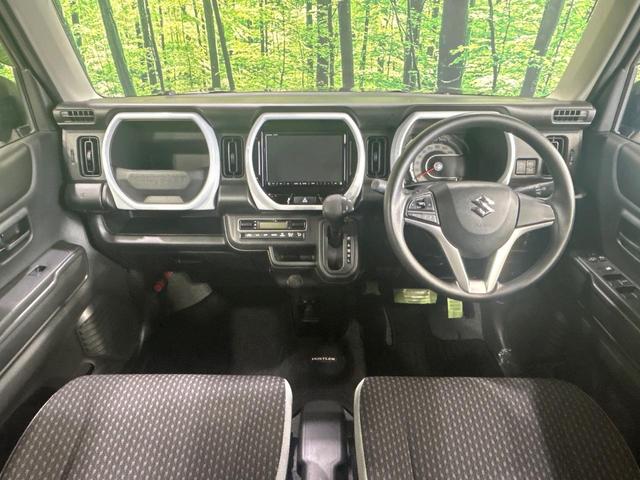 ハスラー ハイブリッドＧ　禁煙車　純正８インチナビ　バックカメラ　セーフティサポート　シートヒーター　クリアランスソナー　ＥＴＣ　ドラレコ　オートライト　フルセグ　ＤＶＤ／ＣＤ再生　スマートキー　オートエアコン（2枚目）