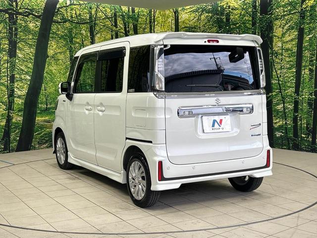 スペーシアカスタム ハイブリッドＧＳ　電動スライドドア　ＳＤナビ　衝突被害軽減システム　禁煙車　シートヒーター　ドラレコ　コーナーセンサー　スマートキー　ＬＥＤヘッド　ＥＴＣ　車線逸脱警報　オートライト　オートエアコン（17枚目）