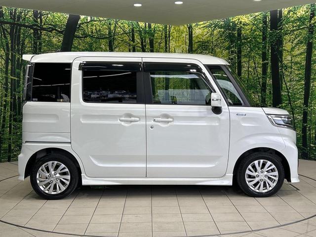 スペーシアカスタム ハイブリッドＧＳ　電動スライドドア　ＳＤナビ　衝突被害軽減システム　禁煙車　シートヒーター　ドラレコ　コーナーセンサー　スマートキー　ＬＥＤヘッド　ＥＴＣ　車線逸脱警報　オートライト　オートエアコン（32枚目）