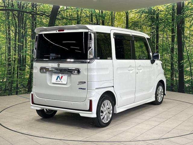 スペーシアカスタム ハイブリッドＧＳ　電動スライドドア　ＳＤナビ　衝突被害軽減システム　禁煙車　シートヒーター　ドラレコ　コーナーセンサー　スマートキー　ＬＥＤヘッド　ＥＴＣ　車線逸脱警報　オートライト　オートエアコン（33枚目）