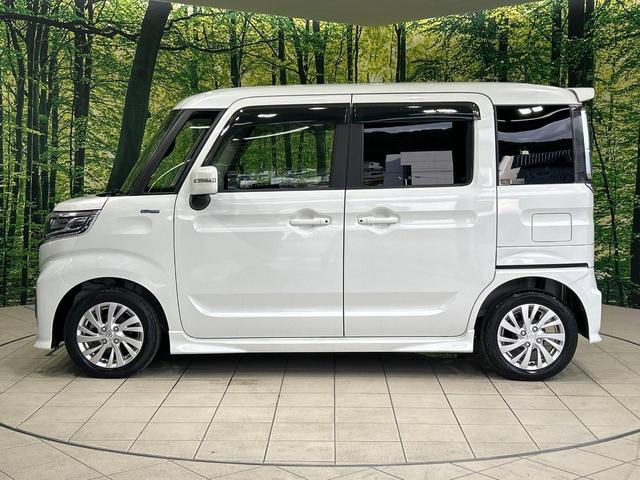 スペーシアカスタム ハイブリッドＧＳ　電動スライドドア　ＳＤナビ　衝突被害軽減システム　禁煙車　シートヒーター　ドラレコ　コーナーセンサー　スマートキー　ＬＥＤヘッド　ＥＴＣ　車線逸脱警報　オートライト　オートエアコン（34枚目）