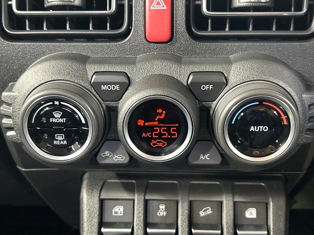 ジムニー XC 届出済未使用車 セーフティサポート シートヒーター クルコン LEDヘッド コーナーセンサー スマートキー 車線逸脱警報 オートライト オートエアコン 純正16インチアルミ(7枚目)