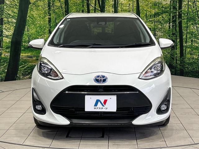 アクア Sスタイルブラック 禁煙車 純正SDナビ バックカメラ セーフティセンス ETC LEDヘッドライト オートマチックハイビーム オートライト 地デジ Bluetooth再生 スマートキー LEDフロントフォグライト(14枚目)