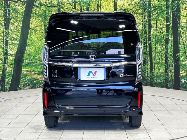 N-BOXカスタム G・Lターボホンダセンシング 純正8型ナビ 両側電動スライドドア 禁煙車 バックカメラ Bluetooth ETC ドラレコ 革調シートカバー LEDヘッドランプ 純正15インチアルミ アダプティブクルーズ オートハイビーム(15枚目)