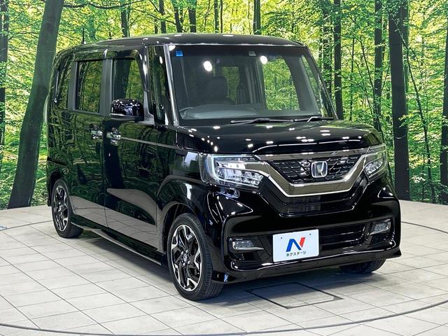 N-BOXカスタム G・Lターボホンダセンシング 純正8型ナビ 両側電動スライドドア 禁煙車 バックカメラ Bluetooth ETC ドラレコ 革調シートカバー LEDヘッドランプ 純正15インチアルミ アダプティブクルーズ オートハイビーム(16枚目)