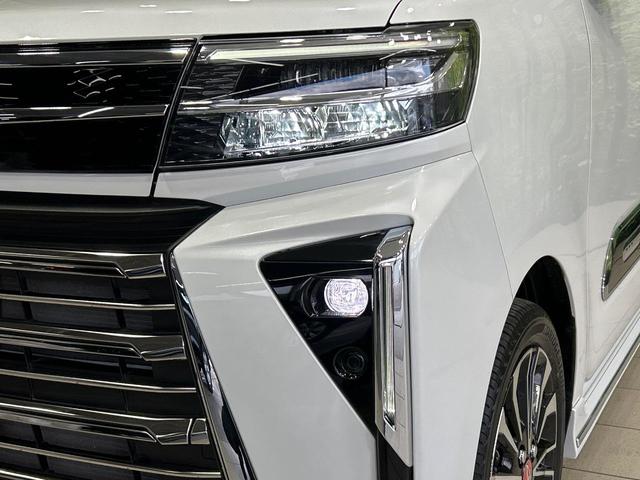 【LEDヘッドライト】悪天候や夜間走行時も良好な視界を確保し安心して運転できる高輝度LEDヘッドライトを装備!点灯速度が早く、消費電力も抑えられています。
