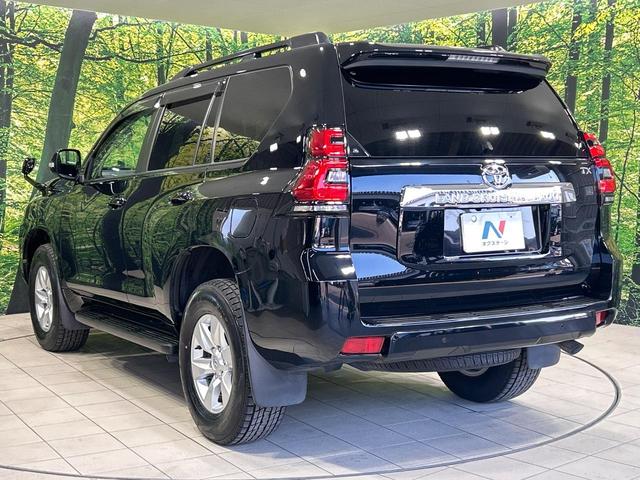 ランドクルーザープラド TX BIGX9型ナビ 禁煙車 セーフティセンス ルーフレール クリアランスソナー バックカメラ Bluetooth ETC LEDヘッドランプ 革調シートカバー 純正17インチアルミ(32枚目)