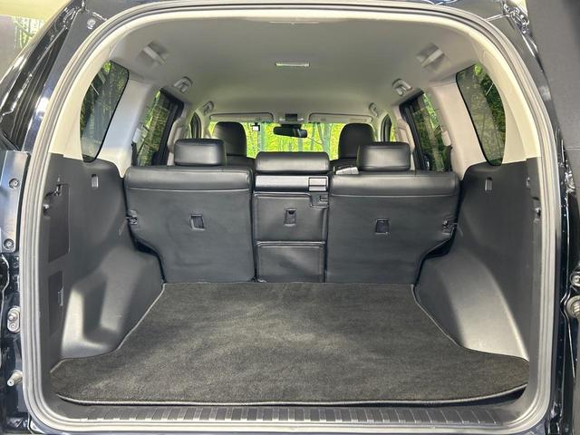 ランドクルーザープラド TX BIGX9型ナビ 禁煙車 セーフティセンス ルーフレール クリアランスソナー バックカメラ Bluetooth ETC LEDヘッドランプ 革調シートカバー 純正17インチアルミ(35枚目)
