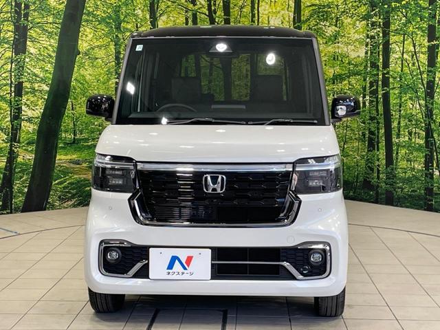 N-BOXカスタム ターボコーディネートスタイル 届出済未使用車 ホンダセンシング 両側電動ドア シートヒーター バックカメラ レーダークルーズ レザー調シート ドラレコ コーナーセンサー スマートキー LEDヘッド オートハイビーム 車線逸脱警報(14枚目)