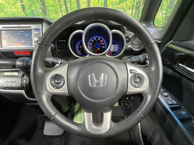 N-BOXカスタム G・ターボパッケージ ターボ 両側電動ドア 純正SDナビ バックカメラ スマートキー HIDヘッド ETC クルコン オートライト オートエアコン 純正15インチアルミ CD DVD再生 地デジ パドルシフト(11枚目)