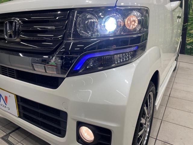 N-BOXカスタム G・ターボパッケージ ターボ 両側電動ドア 純正SDナビ バックカメラ スマートキー HIDヘッド ETC クルコン オートライト オートエアコン 純正15インチアルミ CD DVD再生 地デジ パドルシフト(12枚目)