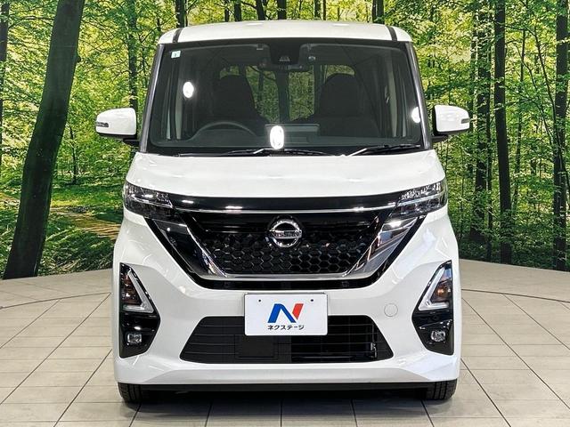 ルークス ハイウェイスター X 純正9インチナビ 全周囲カメラ 禁煙車 衝突軽減システム 両側パワースライドドア LEDヘッドライト クリアランスソナー ETC ドラレコ 純正14インチアルミホイール オートマチックハイビーム(14枚目)