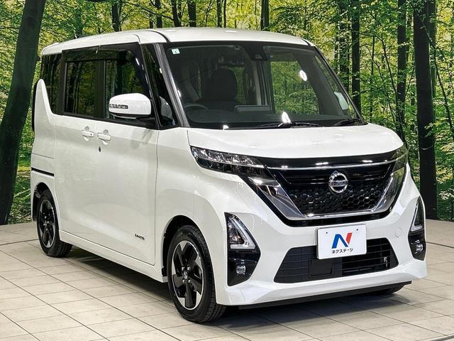 ルークス ハイウェイスター X 純正9インチナビ 全周囲カメラ 禁煙車 衝突軽減システム 両側パワースライドドア LEDヘッドライト クリアランスソナー ETC ドラレコ 純正14インチアルミホイール オートマチックハイビーム(16枚目)