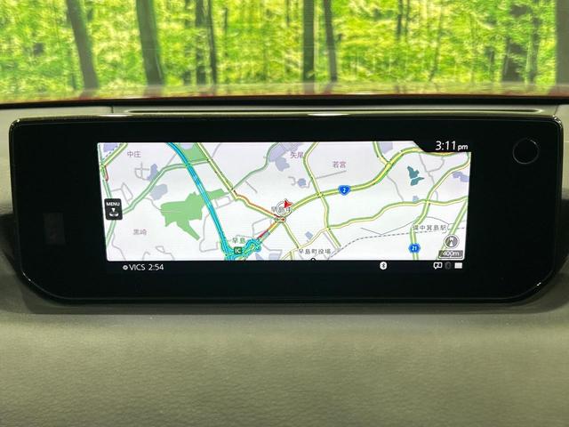 ＭＸ－３０ ベースグレード　全周囲カメラ　純正８．８型ナビ　シートヒーター　禁煙車　ユーティリティＰＫＧ　茶内装　スマートブレーキサポート　ブラインドスポットモニター　Ｂｌｕｅｔｏｏｔｈ　フルセグＴＶ　ＥＴＣ　ＬＥＤランプ（4枚目）