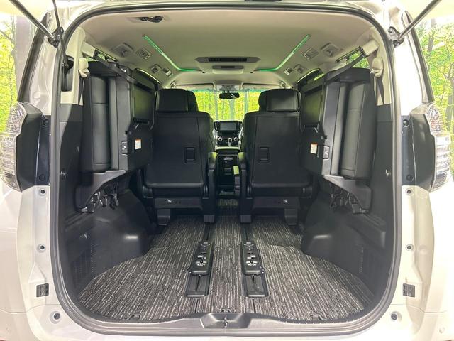 ヴェルファイア ２．５Ｚ　Ｇエディション　エアロ　フリップダウンモニター　純正９インチナビ　両側電動ドア　電動リヤゲート　バックカメラ　禁煙車　レザーシート　コーナーセンサー　スマートキー　ＬＥＤヘッド　ビルトインＥＴＣ　クルコン（29枚目）