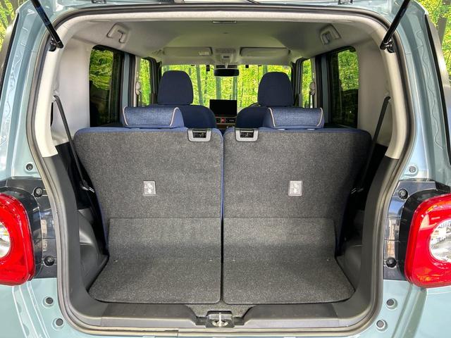 普段のお買い物や通勤、送迎等に十分な荷室スペースを確保しております。セカンドシートを倒すと、大きな荷物の積載も可能です♪