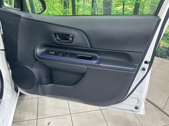 アクア S 禁煙車 SDナビ ドラレコ ETC スマートキー LEDヘッドライト オートエアコン オートライト Bluetooth再生 電動格納ミラー フルセグ CD/DVD再生(38枚目)