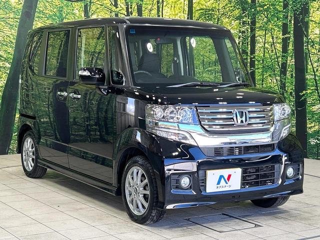 Ｎ－ＢＯＸカスタム Ｇ・Ｌパッケージ　オーディオ機器　電動スライドドア　ＨＩＤヘッド　スマートキー　オートエアコン　ＥＴＣ　オートライト　ステアリングスイッチ　ブラックインテリア　アイドリングストップ　ベンチシート　プライバシーガラス（16枚目）