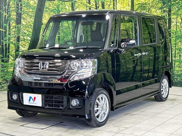 Ｎ－ＢＯＸカスタム Ｇ・Ｌパッケージ　オーディオ機器　電動スライドドア　ＨＩＤヘッド　スマートキー　オートエアコン　ＥＴＣ　オートライト　ステアリングスイッチ　ブラックインテリア　アイドリングストップ　ベンチシート　プライバシーガラス（24枚目）