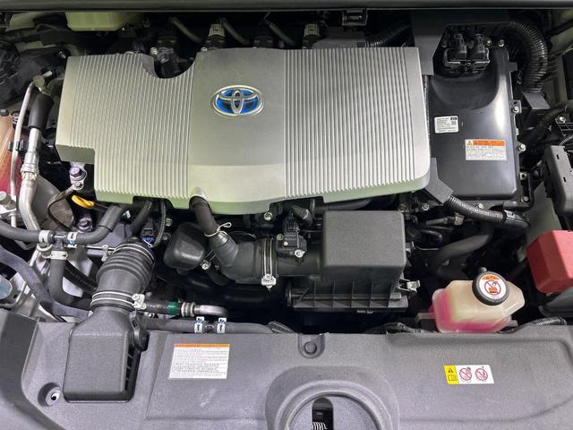 プリウス Sセーフティプラス ツートーン 純正9型ナビ バックカメラ セーフティセンス パーキングアシスト レーダークルーズコントロール ドラレコ LEDヘッド ETC Bluetooth 禁煙車 車線逸脱警報 オートライト オートエアコン(18枚目)