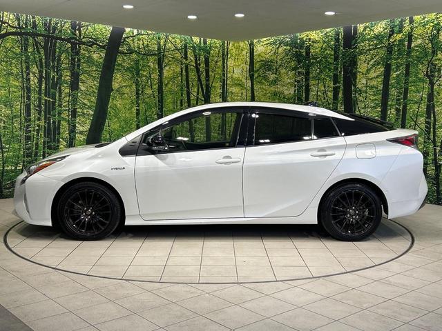 プリウス Sセーフティプラス ツートーン 純正9型ナビ バックカメラ セーフティセンス パーキングアシスト レーダークルーズコントロール ドラレコ LEDヘッド ETC Bluetooth 禁煙車 車線逸脱警報 オートライト オートエアコン(56枚目)