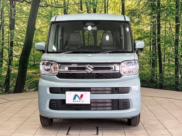 スペーシア ハイブリッドＧ　衝突被害軽減システム　届出済未使用　禁煙車　コーナーセンサー　スマートキー　ＬＥＤヘッドライト　車線逸脱警報　誤発進抑制機能　標識認識機能　オートライト　オートエアコン　ハイビームアシスト（14枚目）