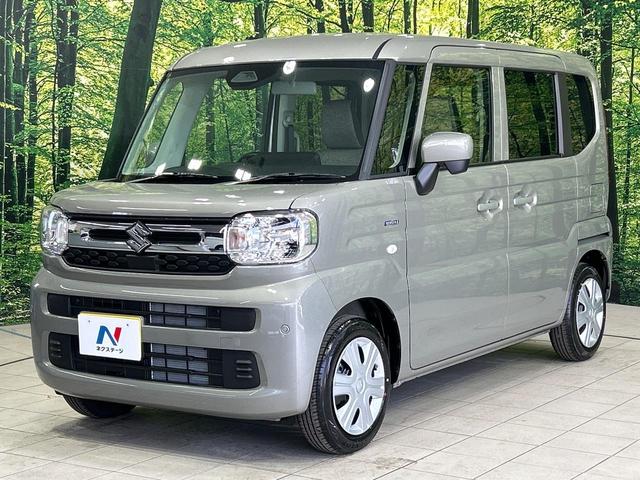 スペーシア ハイブリッドＧ　届出済未使用車　セーフティサポート　スマートキー　ＬＥＤヘッド　オートハイビーム　オートライト　オートエアコン　運転席バニティミラー　横滑防止装置　アイドリングストップ　ヘッドライトレベライザー（27枚目）