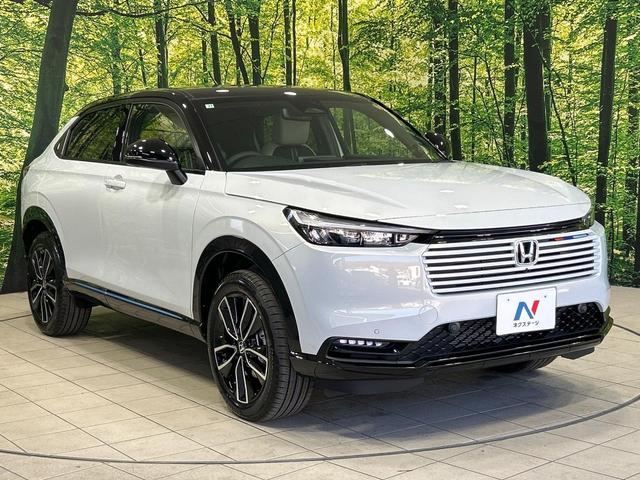 ヴェゼル ｅ：ＨＥＶ　Ｚ・ＰＬａＹパッケージ　登録済未使用車　パノラマルーフ　全周囲カメラ　プレミアムオーディオ　純正９型ナビ　衝突軽減ブレーキ　レーダークルーズ　電動リアゲート　ハーフレザーシート　スマートキー　ＬＥＤヘッド　ビルトインＥＴＣ（16枚目）