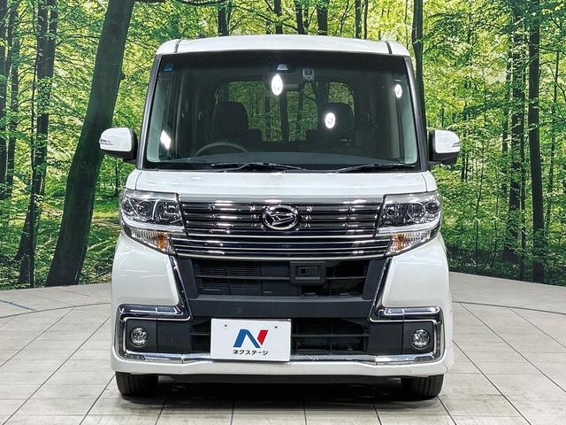 タント カスタムＸ　トップエディションＳＡＩＩ　電動スライド　純正８型ナビ　バックカメラ　スマートアシスト２　禁煙車　ハーフレザーシート　ドラレコ　スマートキー　ＬＥＤヘッド　ＥＴＣ？車線逸脱警報　オートライト　１４インチＡＷ　？Ｂｌｕｅｔｏｏｔｈ（14枚目）