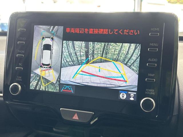 ヤリスクロス ハイブリッドZ 全周囲カメラ セーフティセンス ブラインドスポットモニター レーダークルーズ 禁煙車 ハーフレザーシート パワーシート シートヒーター コーナーセンサー ステアリングヒーター スマートキー ETC(5枚目)