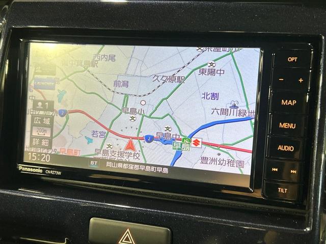 ハスラー ＪスタイルＩＩＩターボ　ターボ　全周囲カメラ　純正ＳＤナビ　セーフティーサポート　禁煙車　シートヒーター　ハーフレザーシート　ドラレコ　ＨＩＤヘッド　クルコン　純正１５インチアルミ　オートライト　Ｂｌｕｅｔｏｏｔｈ（30枚目）