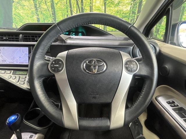 アクア Ｇ　禁煙車　純正ＳＤナビ　バックカメラ　ＥＴＣ　オートライト　フルセグ　Ｂｌｕｅｔｏｔｈ再生　スマートキー　ＤＶＤ／ＣＤ再生　アイドリングストップ　１５インチアルミホイール　盗難防止システム（11枚目）