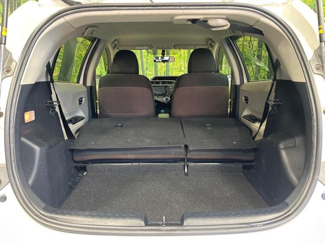 アクア G SDナビ スマートキー ETC オートライト オートエアコン 純正15インチアルミ CD/DVD再生 革巻きステアリング 電動格納ミラー(38枚目)