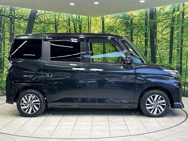 ルーミー カスタムG 両側電動スライドドア 純正SDナビ バックカメラ 衝突被害軽減システム レーダークルーズ シートヒーター 禁煙車 コーナーセンサー スマートキー LEDヘッド ビルトインETC 純正14インチアルミ(24枚目)